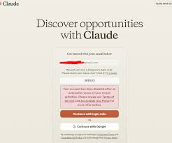 claude 账号被禁用需要注意些什么?